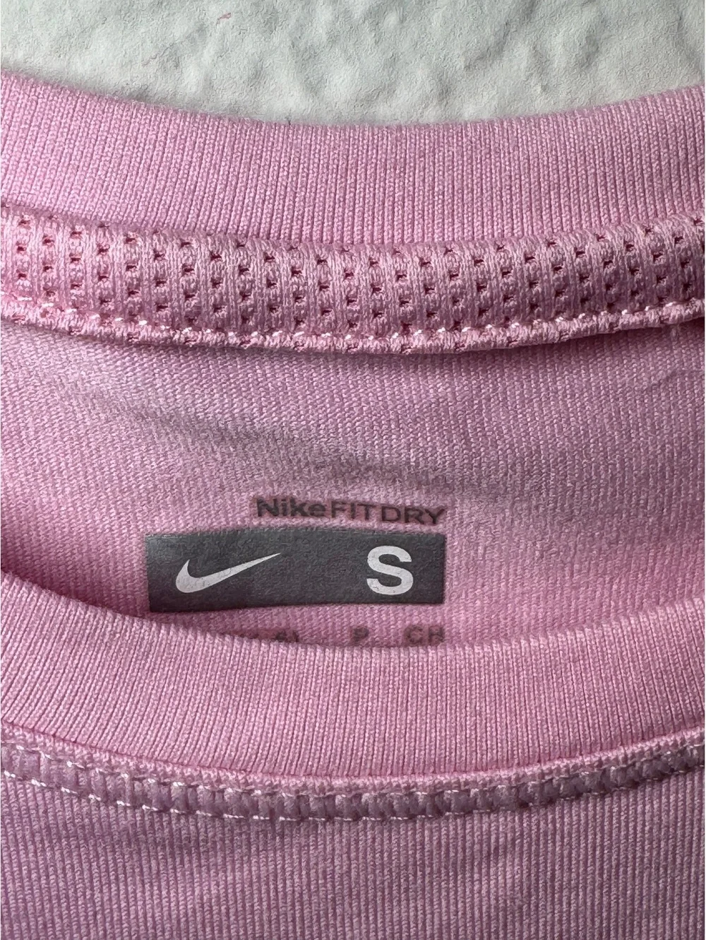 Nike Fit Dry Women's Runner Sleeveless Athletic Tank Top, Size Small, Pink